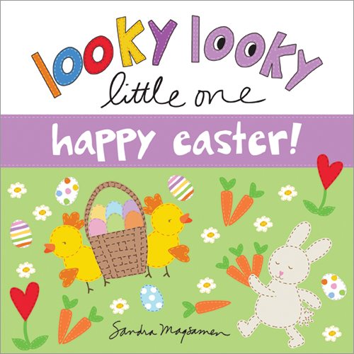 Looky Looky Little One Happy Easter: A Seek and Find Springtime Adventure (Easter Board Books, Easter Gifts for Toddlers) cover