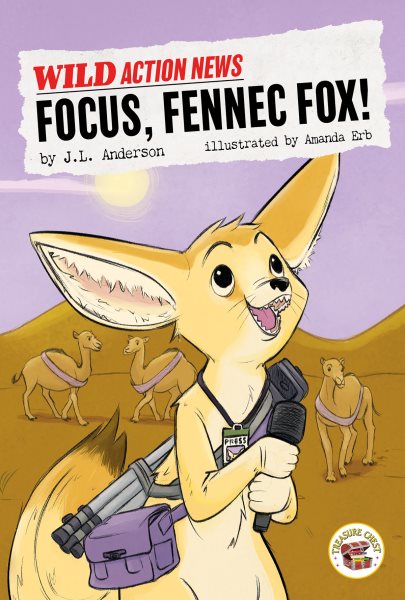 Rourke Educational Media WILD Action News Focus, Fennec Fox! cover