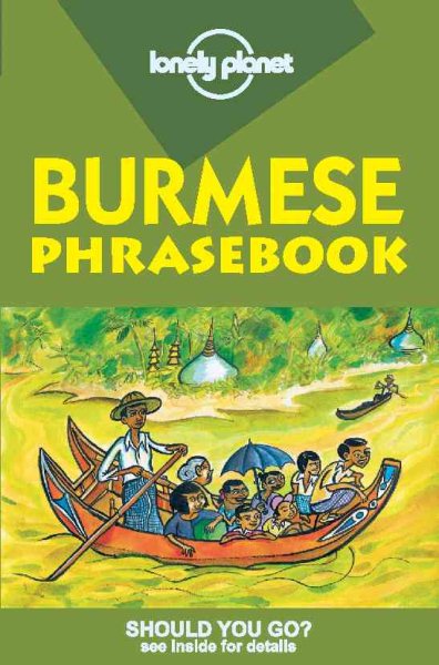 Lonely Planet Burmese Phrasebook cover