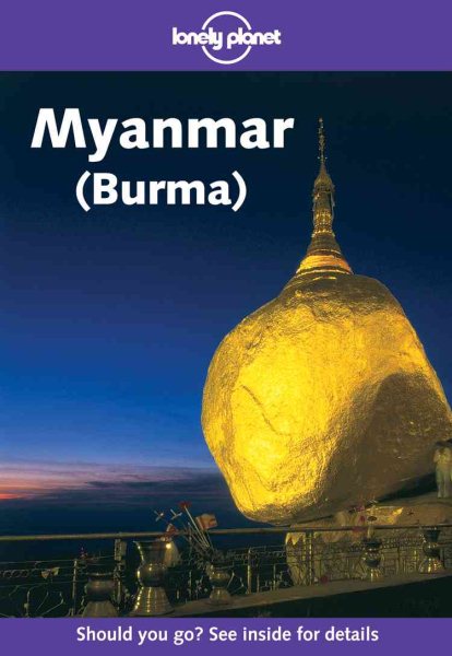 Myanmar (Burma) (Lonely Planet) cover