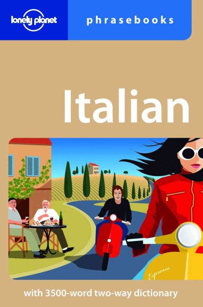 Italian: Lonely Planet Phrasebook cover