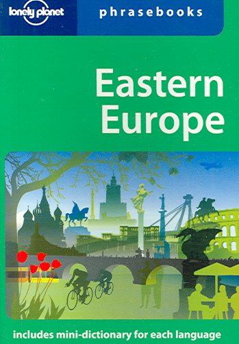 Eastern Europe: Lonely Planet Phrasebook cover