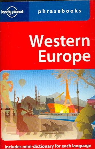 Western Europe: Lonely Planet Phrasebook cover