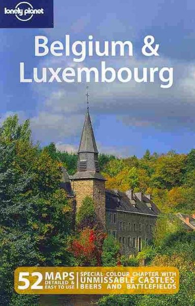 Lonely Planet Belgium & Luxembourg cover