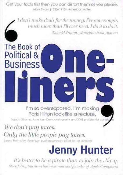 The Book of Political & Business One-liners cover