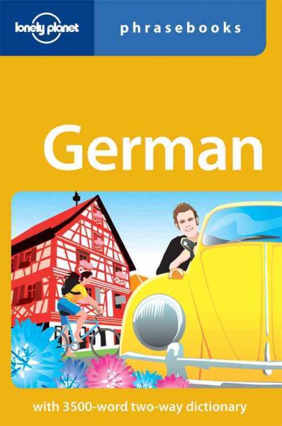 Lonely Planet German Phrasebook cover