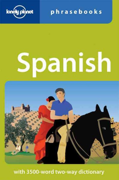 Lonely Planet Spanish Phrasebook cover