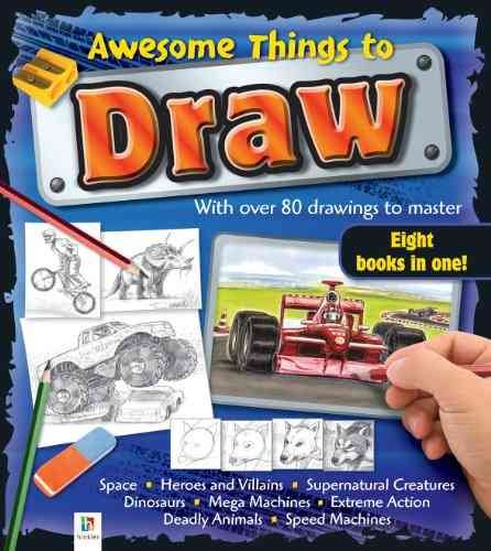 Awesome Things to Draw : With Over 80 Drawings to Master cover