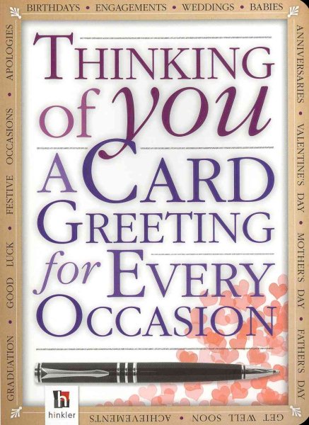 Thinking of You: A Card Greeting for Every Occasion cover