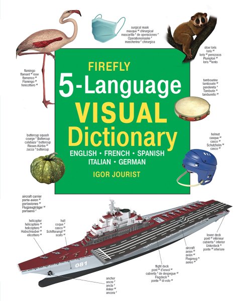 Firefly 5 Language Visual Dictionary: English, French, German, Italian, Spanish cover