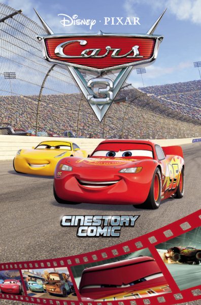 Disney/Pixar Cars 3 Cinestory Comic cover
