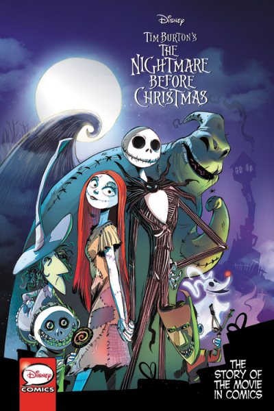 Tim Burton's The Nightmare Before Christmas: The Story of the Movie in Comics cover