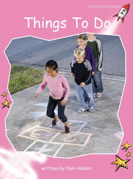 Things to Do (Red Rocket Readers: Pre-reading Level: Pink) cover
