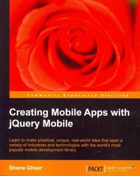 Creating Mobile Apps with jQuery Mobile cover