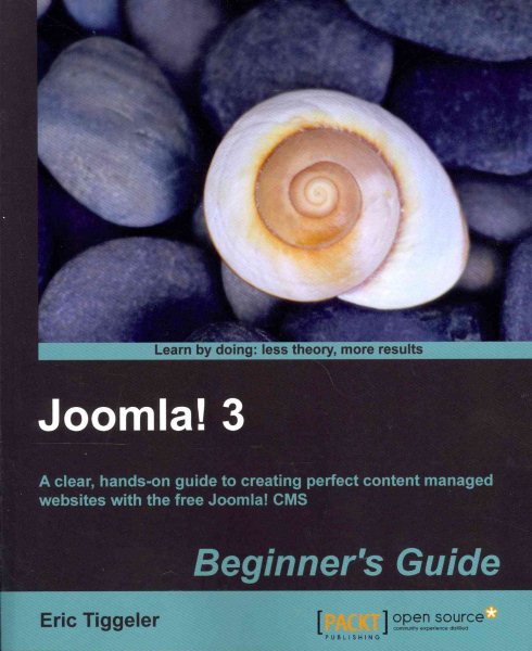 Joomla! 3 Beginner's Guide cover
