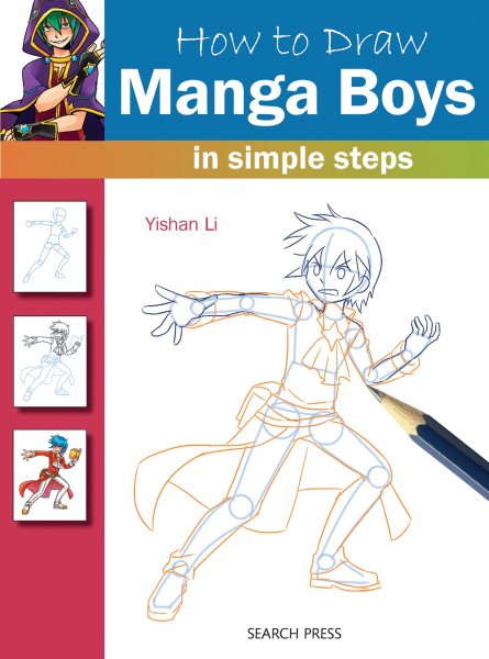 How to Draw Manga Boys in Simple Steps cover