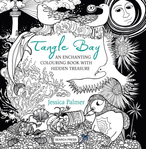 Tangle Bay: An Enchanting Colouring Book With Hidden Treasure cover