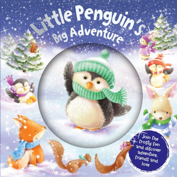 Little Penguin's Big Adventure: With Glitter Pouch