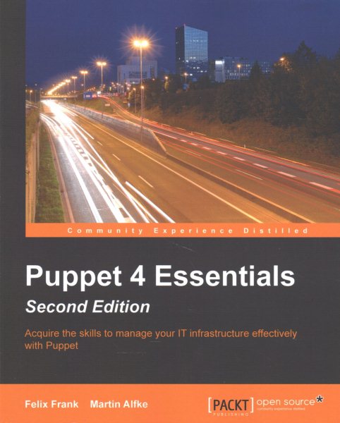 Puppet 4 Essentials - Second Edition cover