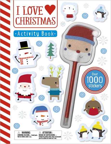 I Love Christmas Activity Book cover