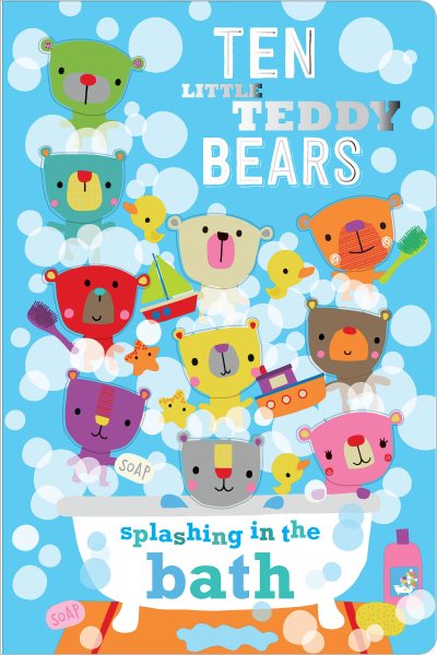 Ten Little Teddy Bears Splashing in the Bath cover