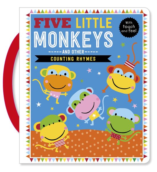 Touch and Feel Five Little Monkeys and Other Counting Rhymes cover