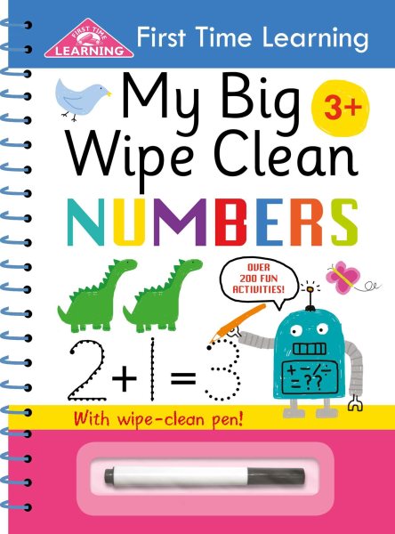 My Big Wipe Clean Numbers: Wipe-Clean Workbook (First Time Learning) cover