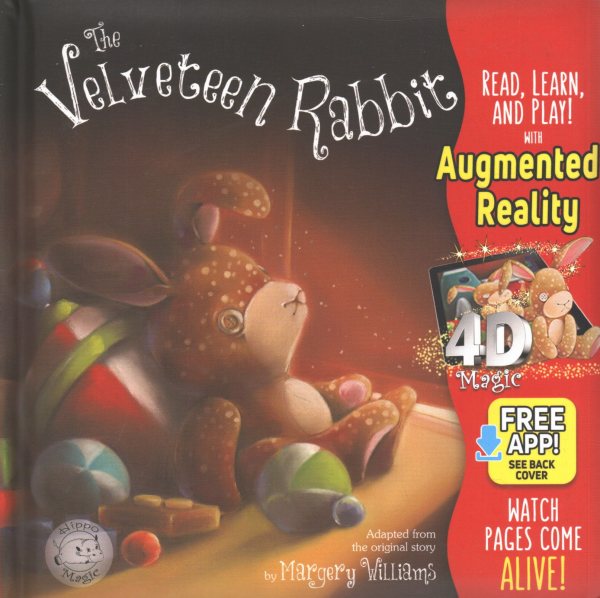 The Velveteen Rabbit - Come-To-Life Board Book - Little Hippo Books cover