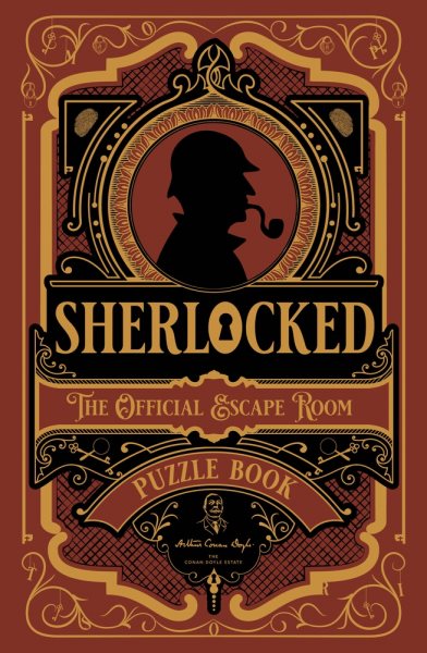 Sherlocked!: The Official Escape Room Puzzle Book cover