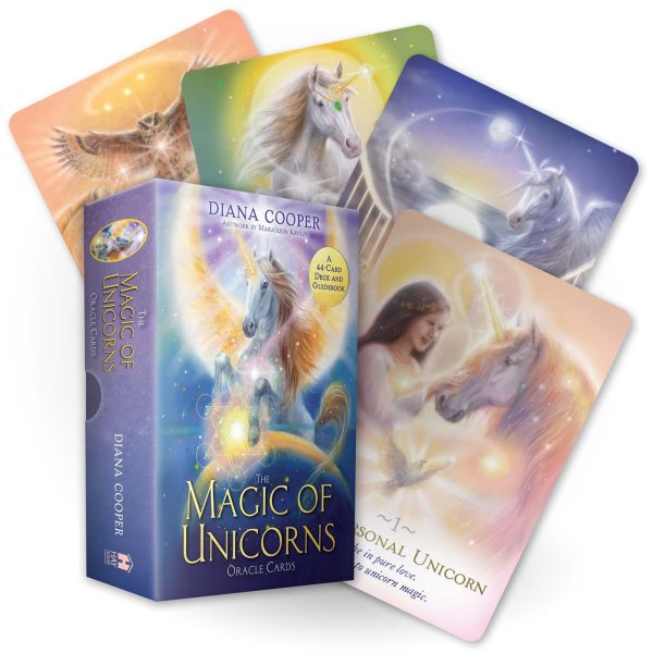 The Magic of Unicorns Oracle Cards: A 44-Card Deck and Guidebook cover