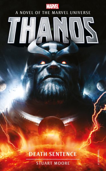 Marvel Novels - Thanos: Death Sentence cover