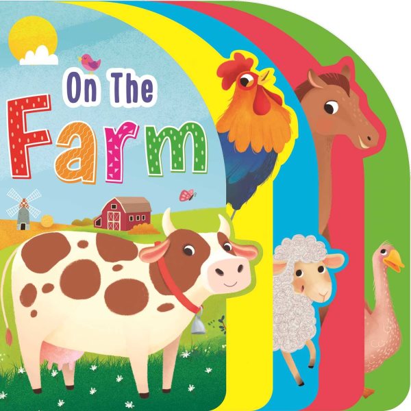 On The Farm: Shaped Board Book cover