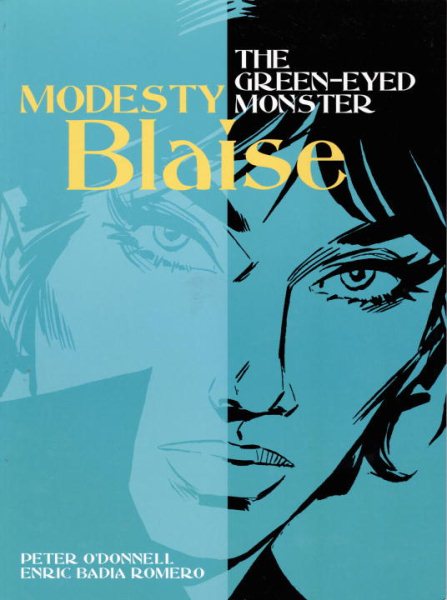 Modesty Blaise: The Green-Eyed Monster cover