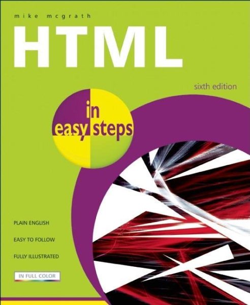 HTML in easy steps cover