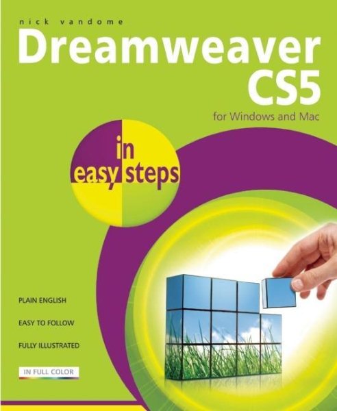 Dreamweaver CS5 in easy steps cover