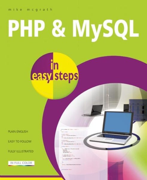 PHP and MySQL in easy steps cover