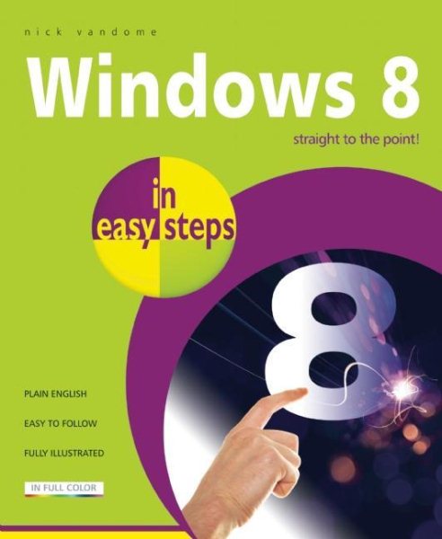 Windows 8 in easy steps cover
