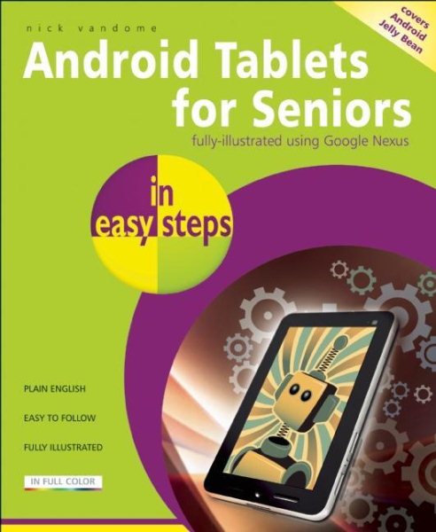 Android Tablets for Seniors in easy steps cover