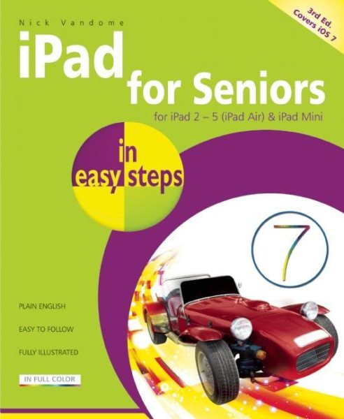 iPad for Seniors in easy steps cover
