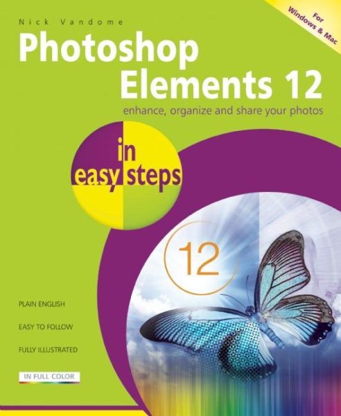 Photoshop Elements 12 in easy steps cover