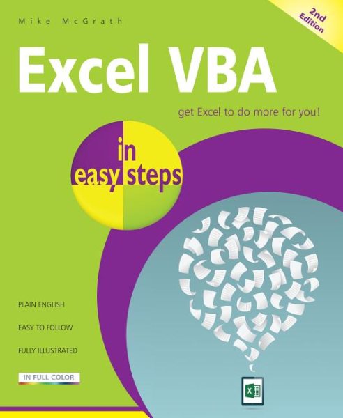 Excel VBA in easy steps cover