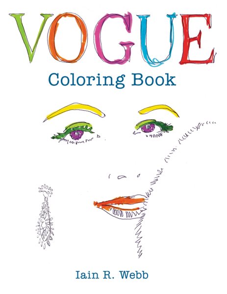 Vogue Coloring Book cover