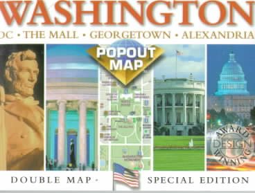 Washington D.C. Popout Map cover