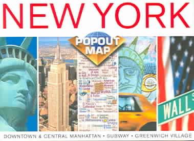 New York, New York Popout (Popout Map) cover