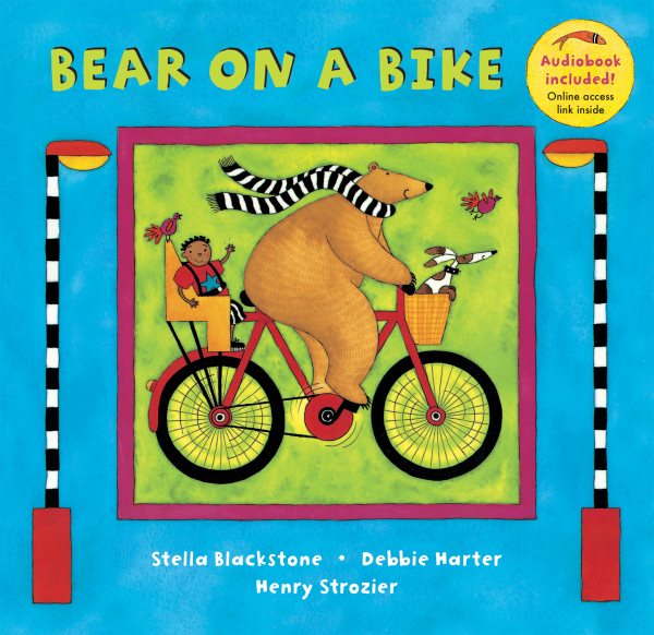 Barefoot Books Bear on a Bike (Bear (Stella Blackstone)) cover