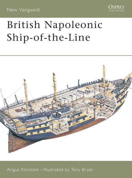 British Napoleonic Ship-of-the-Line (New Vanguard) cover