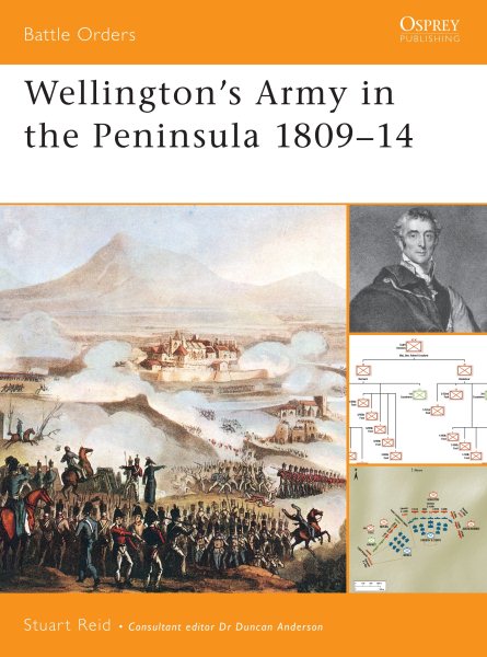Wellington's Army in the Peninsula 1809–14 (Battle Orders) cover