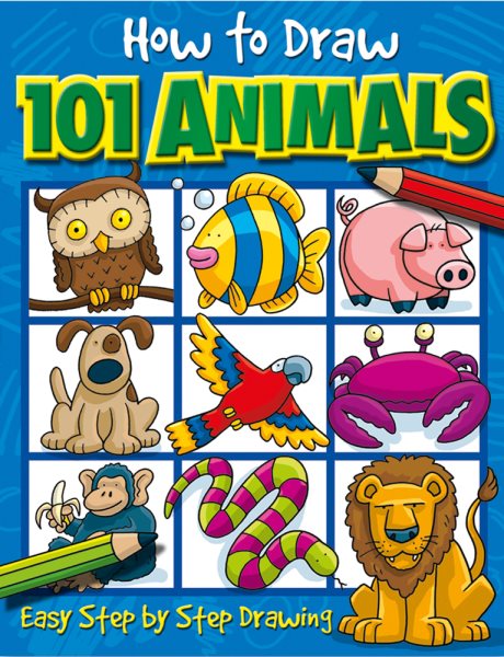 How to Draw 101 Animals (1) cover