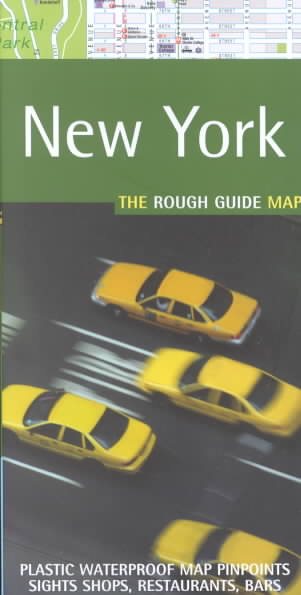The Rough Guide New York City Map (Rough Guide City Maps) cover