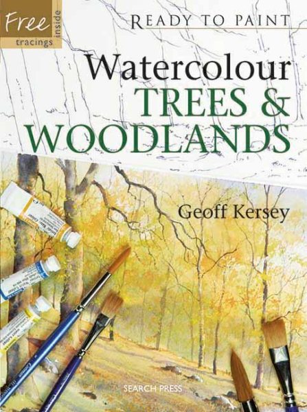Watercolour Trees & Woodlands (Ready to Paint) cover